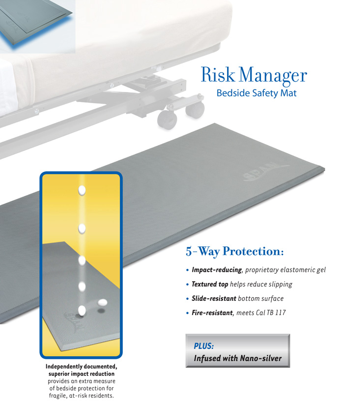 Risk Manager Bedside Safety Mat FREE Shipping